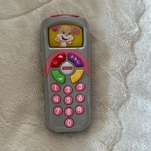 Fisher price education remote phone for babies